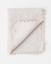 Load image into Gallery viewer, Crocheted Linen Bureau Runner

