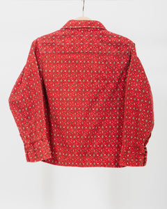 Patterned Flannel Shirt, 6Y