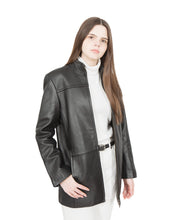 Load image into Gallery viewer, Danier Zippered Leather Jacket
