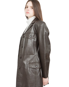 Brown Leather Danier Jacket