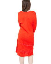 Load image into Gallery viewer, Vintage Red Knit Dress
