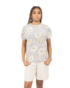 Floral Silk Tee
