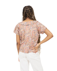 Liberty Paisely Cotton Top