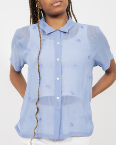 Periwinkle Blouse, Medium