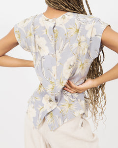 Floral Silk Tee