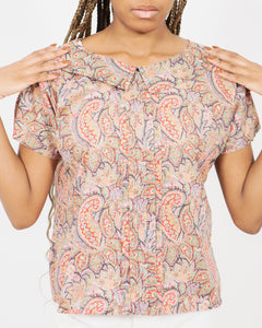 Liberty Paisely Cotton Top