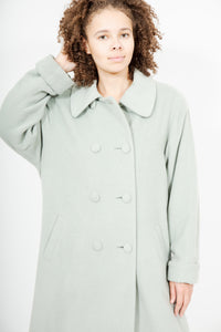 Pale Green Angora Coat