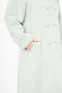 Pale Green Angora Coat
