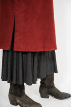 Load image into Gallery viewer, Red Angora Coat, Size 16
