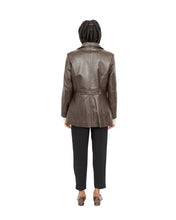 Load image into Gallery viewer, Brown Danier Pea Coat, Medium
