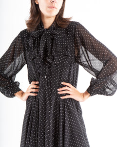 Wayne Clark Polka Dot Dress