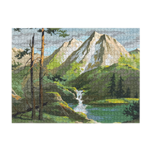 Load image into Gallery viewer, Paint by Numbers Mountain Puzzle, Four Point
