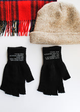 Load image into Gallery viewer, Black Fingerless Gloves
