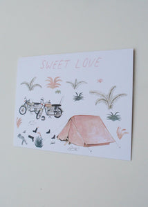 Sweet Love Card by Sarah Burwash