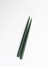 Load image into Gallery viewer, Forest Green 13&quot; Tapered Candles
