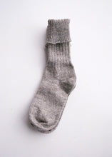 Load image into Gallery viewer, Light Grey Wool Socks
