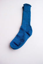 Load image into Gallery viewer, Steel Blue Wool Socks
