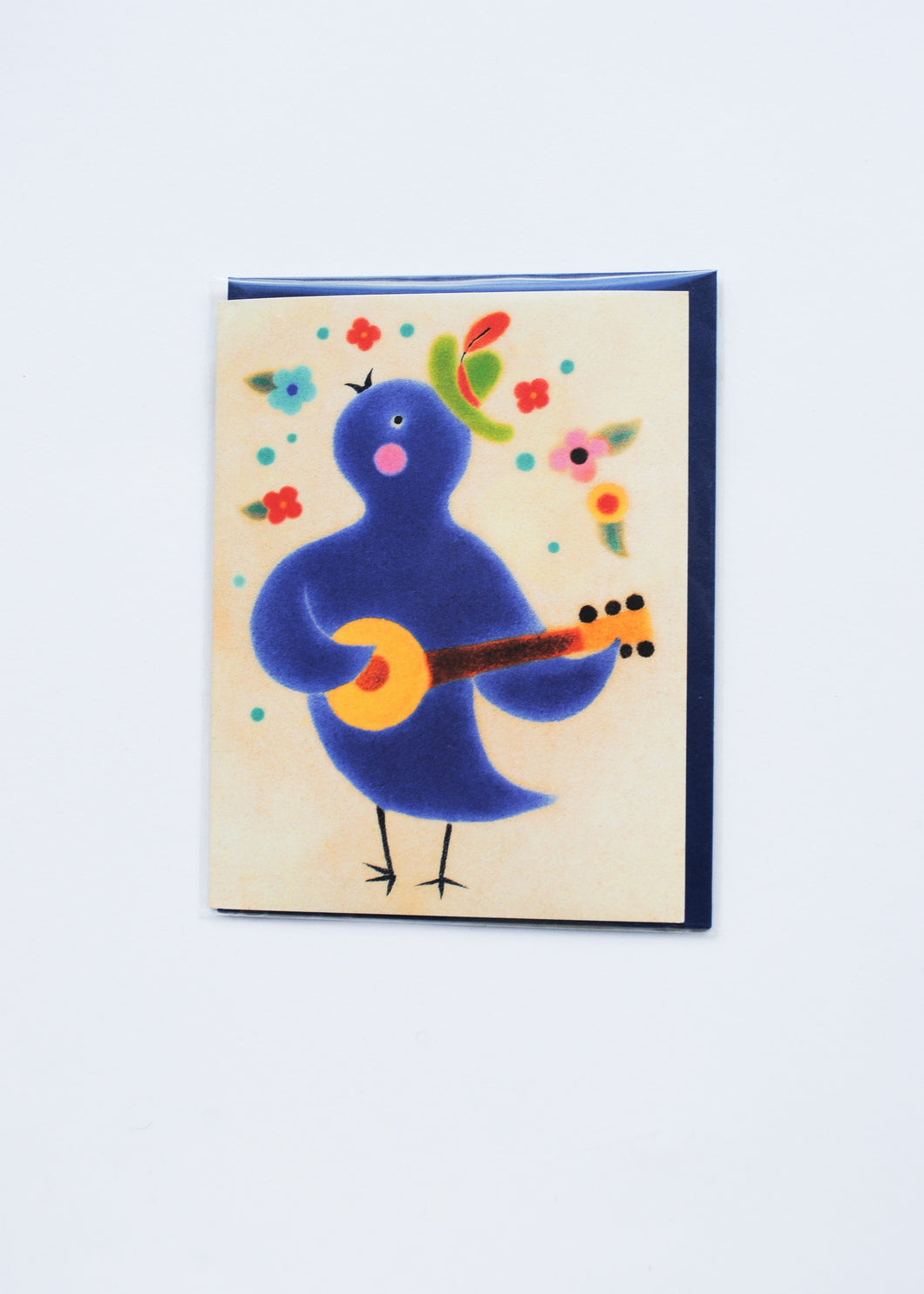 Banjo Chick Card by Xenia Taler