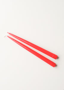 Watermelon 13” Taper Candles