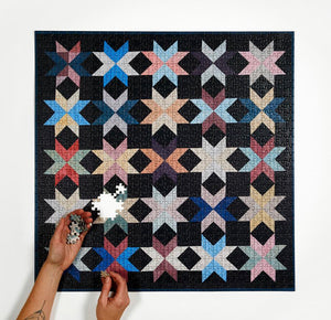 New York Quilt Puzzle by Maura Grace Ambrose, Four Point
