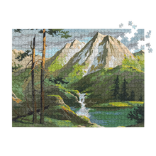 Load image into Gallery viewer, Paint by Numbers Mountain Puzzle, Four Point
