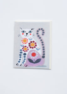 Patch Cat Card by Xenia Taler
