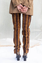 Load image into Gallery viewer, Dolce &amp; Gabbana Striped Suede Trousers, 25”
