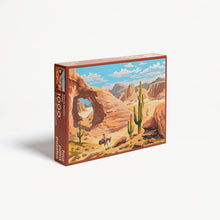 Load image into Gallery viewer, Paint by Numbers Desert Puzzle, Four Point
