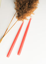 Load image into Gallery viewer, Tea Rose 13&quot; Taper Candles
