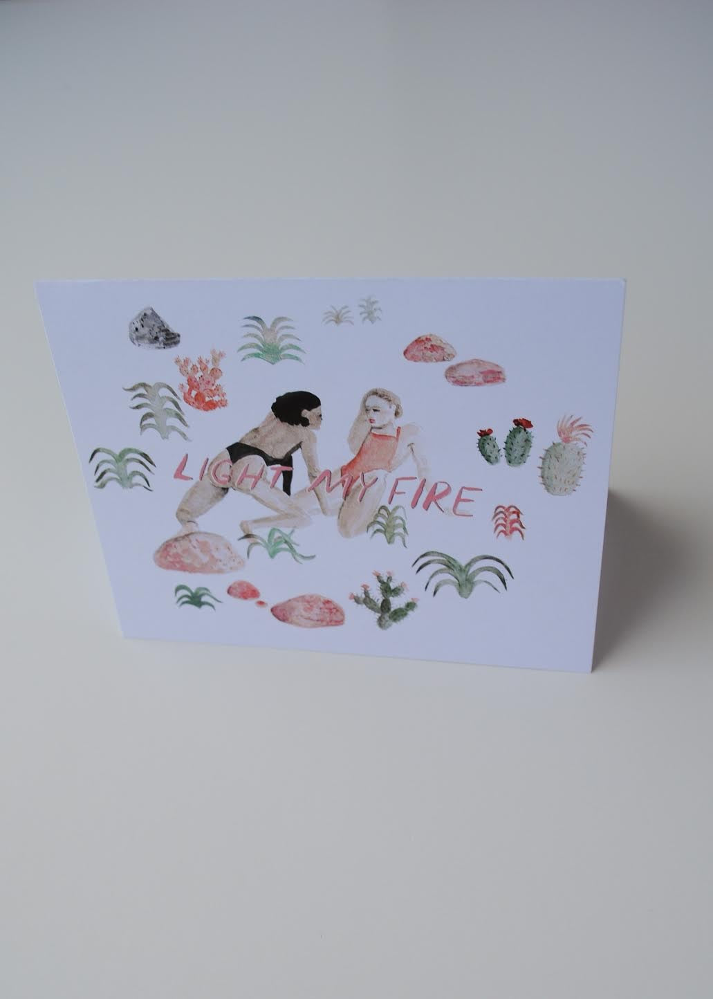 Light My Fire Card By Sarah Burwash