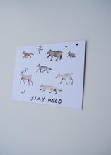 Load image into Gallery viewer, Stay Wild Card by Sarah Burwash
